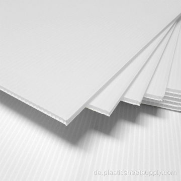 Pp Plastikfolie Polypropylen Kunststofffolie Koroplastenzeichen Guanyu Plastikwellblatt Sonderangehörige Größe glänzend